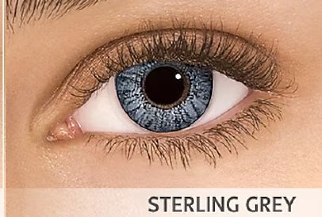 [LCD1007AIR-STGREY] AirOptix FreshLook Contact Lenses - Color gris estarlino