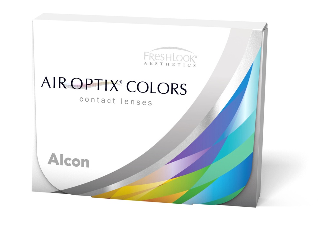 AirOptix FreshLook Contact Lenses - Cosmetico de Color Blando Neutro Mensual