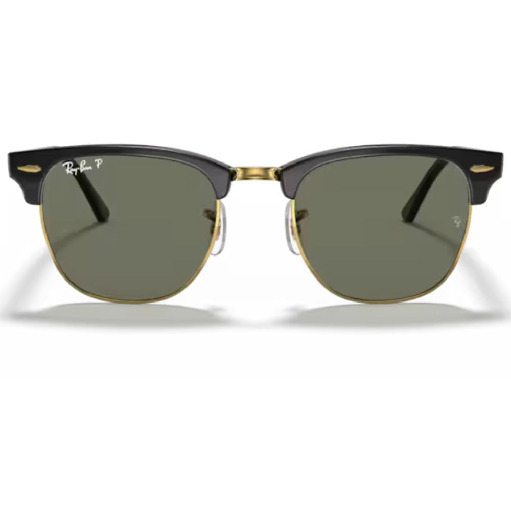 RAY BAN sol CLUBMASTER NEGRO POLARIZADO 3016 90158  c51