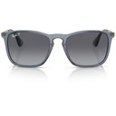 RAY BAN sol CHRIS AZUL POLARIZADO 4187 col 6592T3 c 54