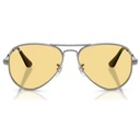 RAY BAN sol AVIATOR MAX GRIS, CRISTAL AMARILLO 3925 004R6 C58