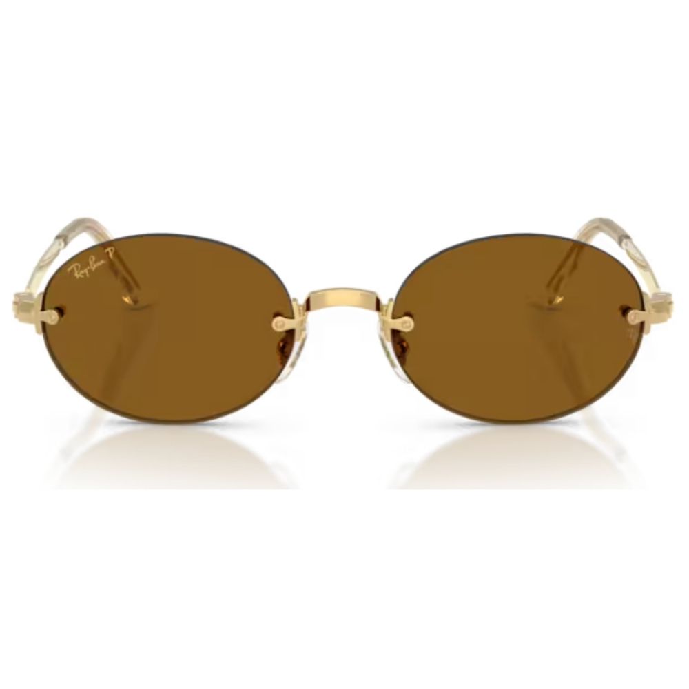[RB39290018354] RAY BAN sol ASAP ROCKY PERFORADO DORADO MARRÓN POLARIZADO 3929 00183 C54