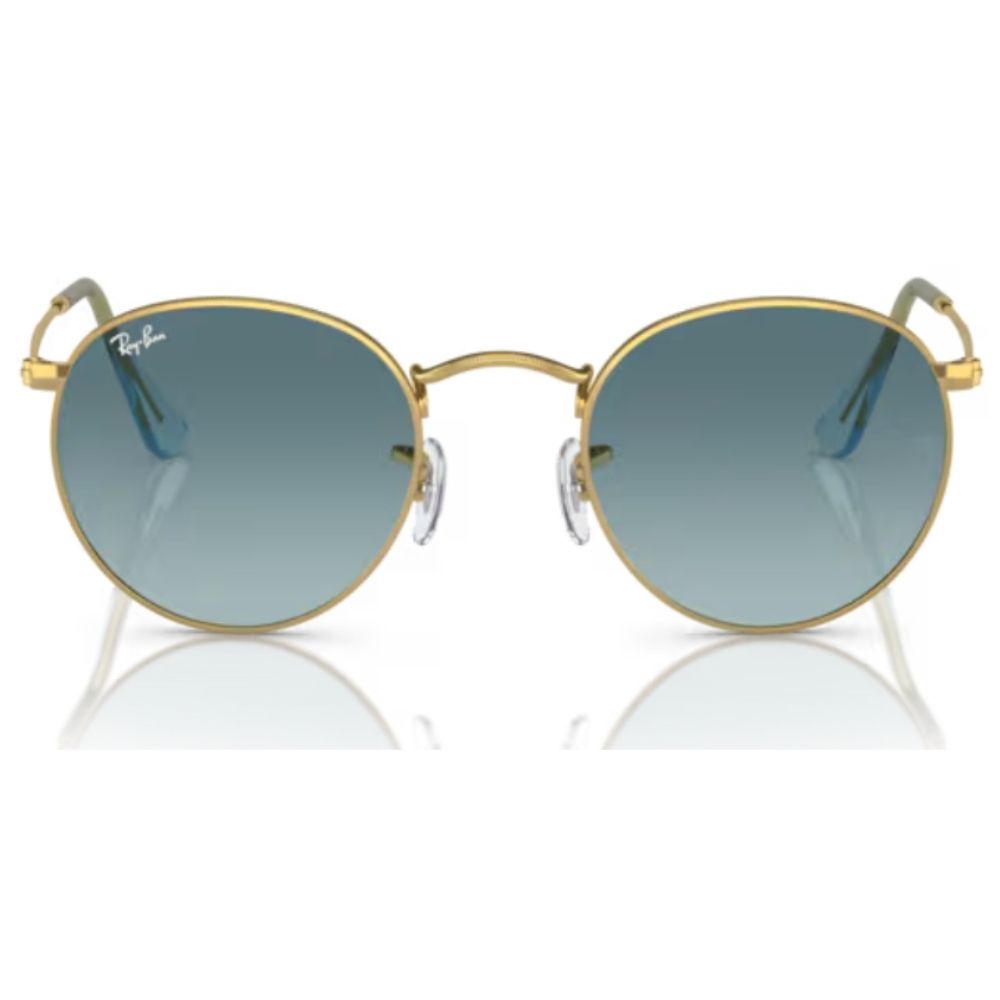 RAY BAN sol ROUND METAL DORADO. AZUL (NO POL) 3447 0013M C53