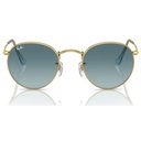 RAY BAN sol ROUND METAL DORADO. AZUL (NO POL) 3447 0013M C53