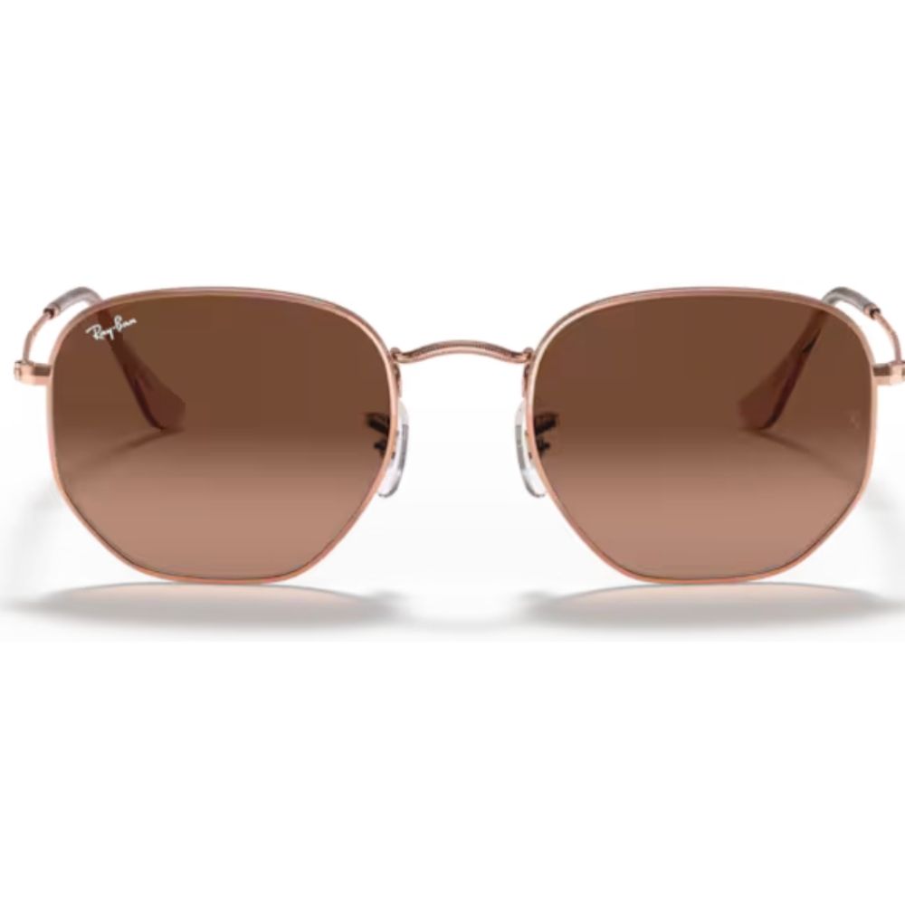 [RB3548N9069A5] RAY BAN sol HEXAGONAL COBRE MARRÓN DREGRADÉ (NO POL) 3548N 9069A5