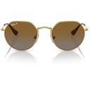 RAY BAN JUNIOR sol JACK DORADO MARRÓN POLARIZADO 9565S 223T5 C47