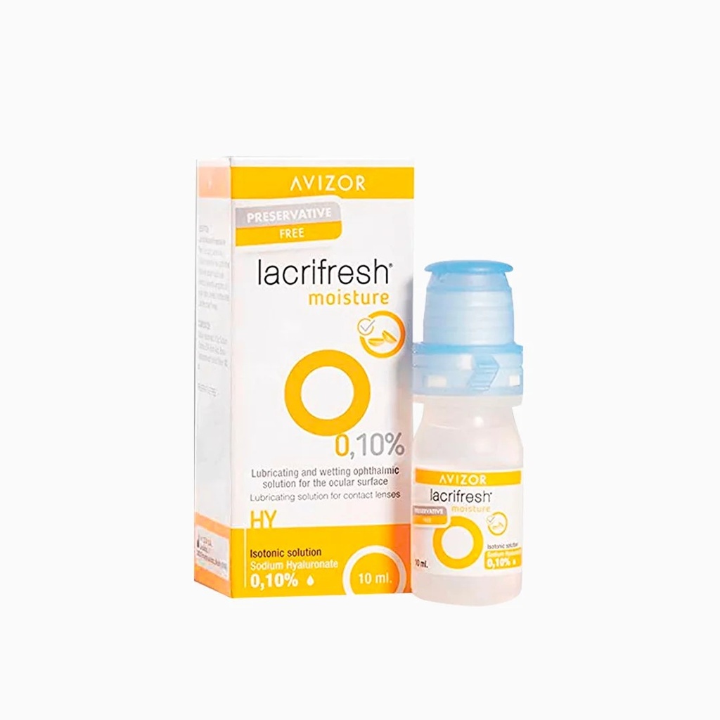 AVIZOR LACRIFRESH MOISTURE SIN CONSERVANTES 10ML