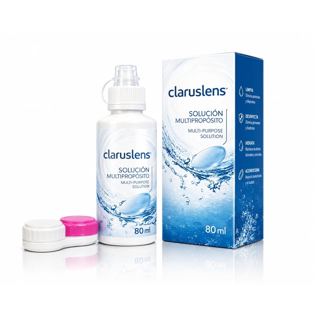 CLARUS LENS SOLUCION 80ml [REVISAR COSTO]