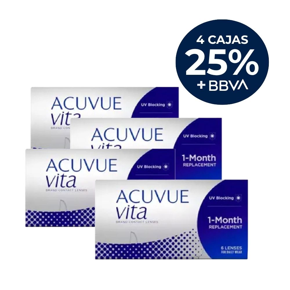 Acuvue Vita Esferico - PROMO 4 cajas 25%