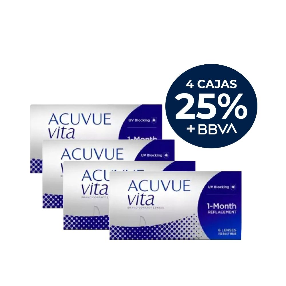 [PROMO-VITAESF-4X] Acuvue Vita Esferico - PROMO 4 cajas 25%