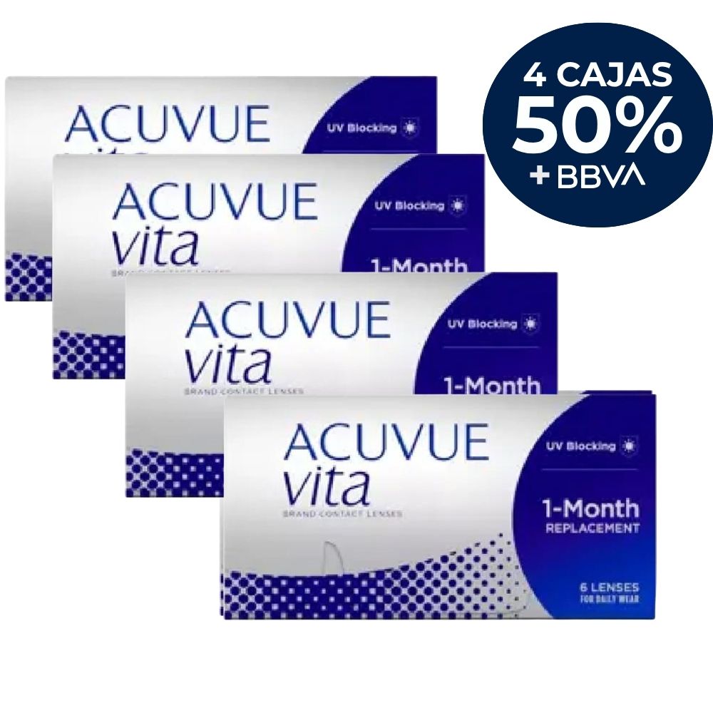 Acuvue Vita Esferico - PROMO 4 cajas 50%