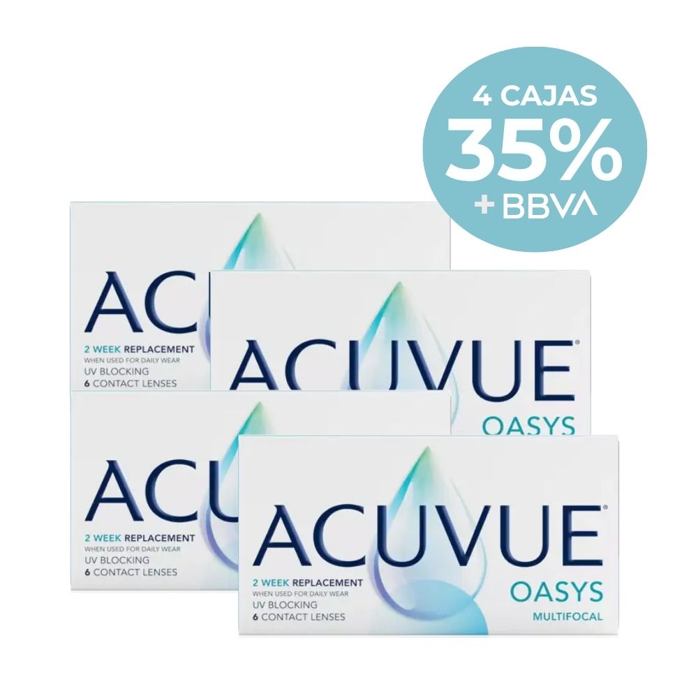 Acuvue Oasys Multifocal - PROMO 4 cajas 35%