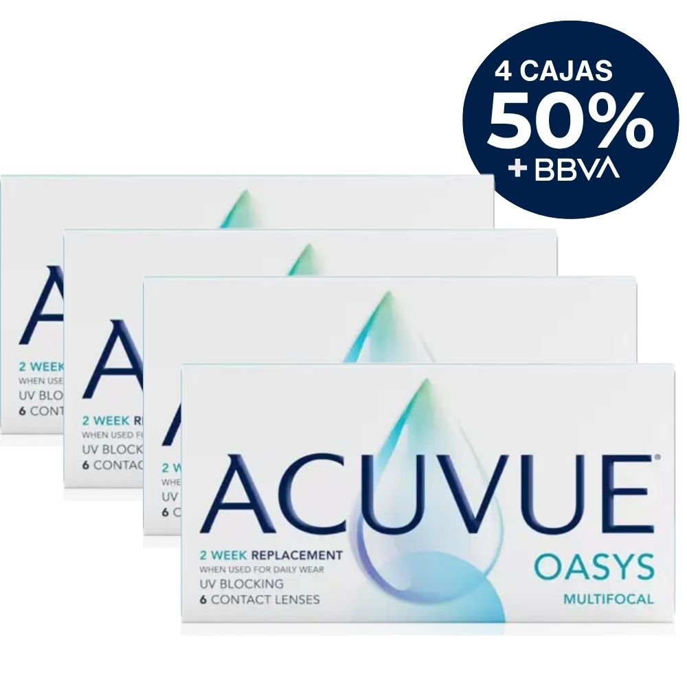 Acuvue Oasys Multifocal - PROMO 4 cajas 50%