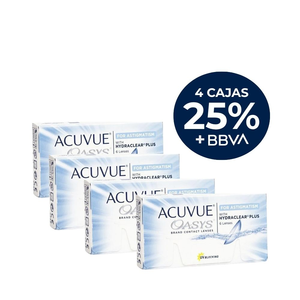 [PROMO-OASYSTOR-4X] Acuvue Oasys Torico - PROMO 4 cajas 25%