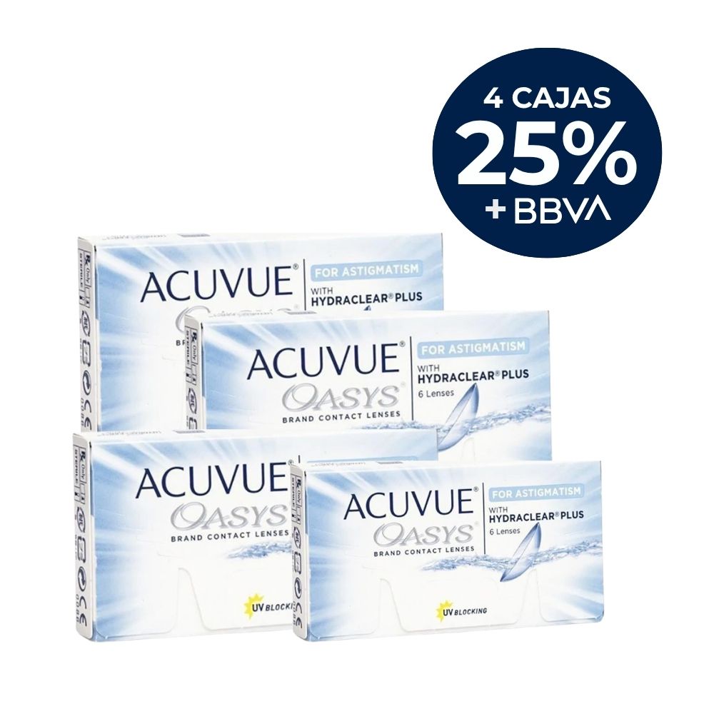 Acuvue Oasys Torico - PROMO 4 cajas 25%